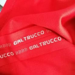 galtrucco abito rosso vintage maniche lunghe