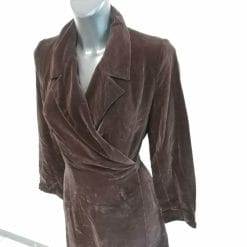 spolverino vestaglia abito in ciniglia