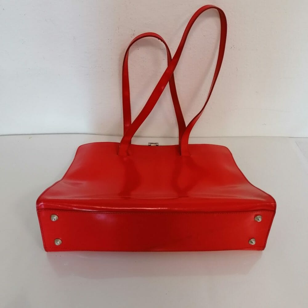 Furla borsa rossa lucida - immagine 5
