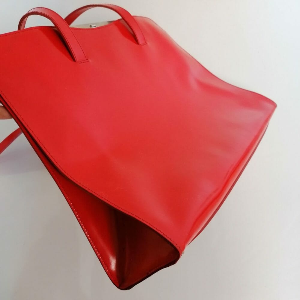 Furla borsa rossa lucida - immagine 7