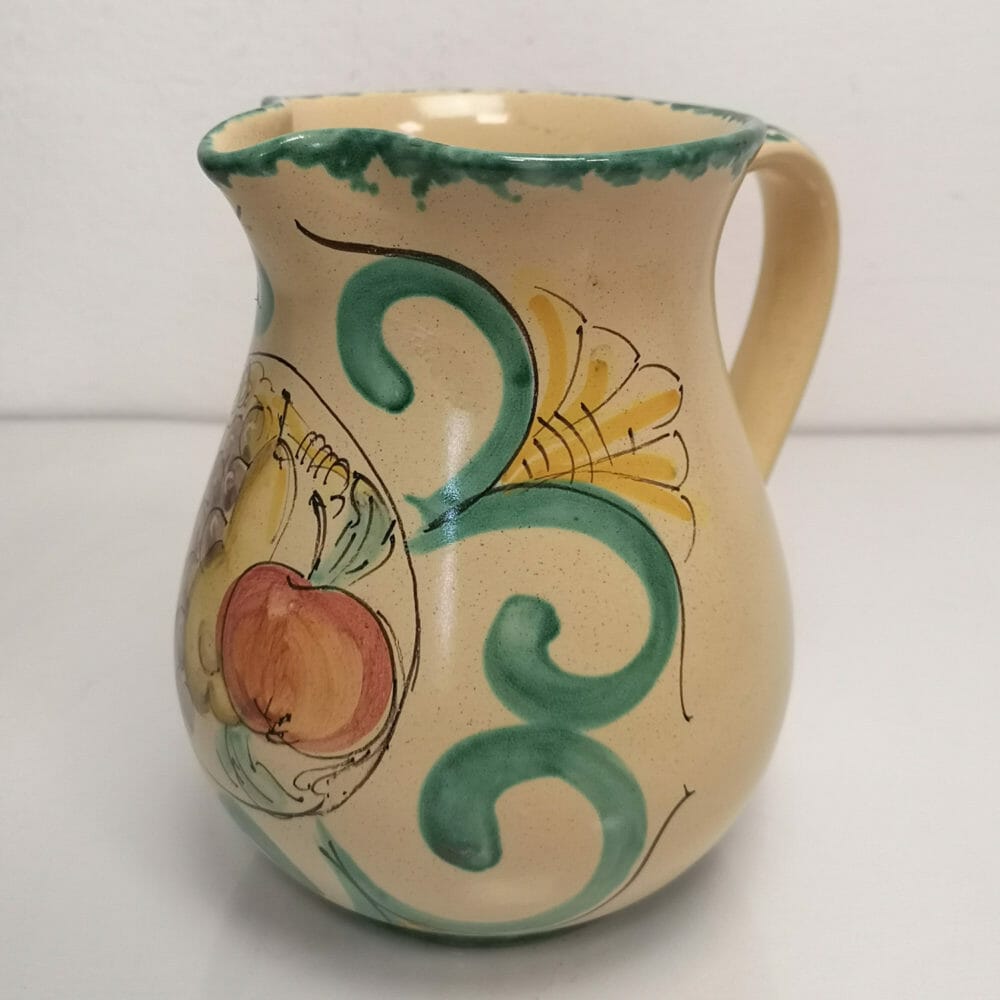 Varsallona Caltagirone, brocca e bicchieri - immagine 3