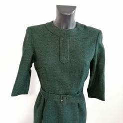 completo vintage abito e giacca donna in lana