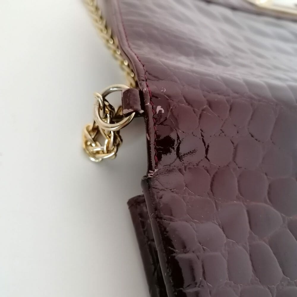 prentice borsa in coccodrillo