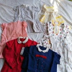 lotto vestiti vintage bambina