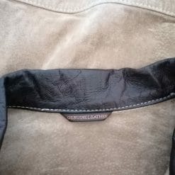 giubbotto pelle scamosciata uomo