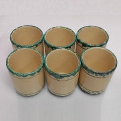 varsallona caltagirone brocca e bicchieri ceramica