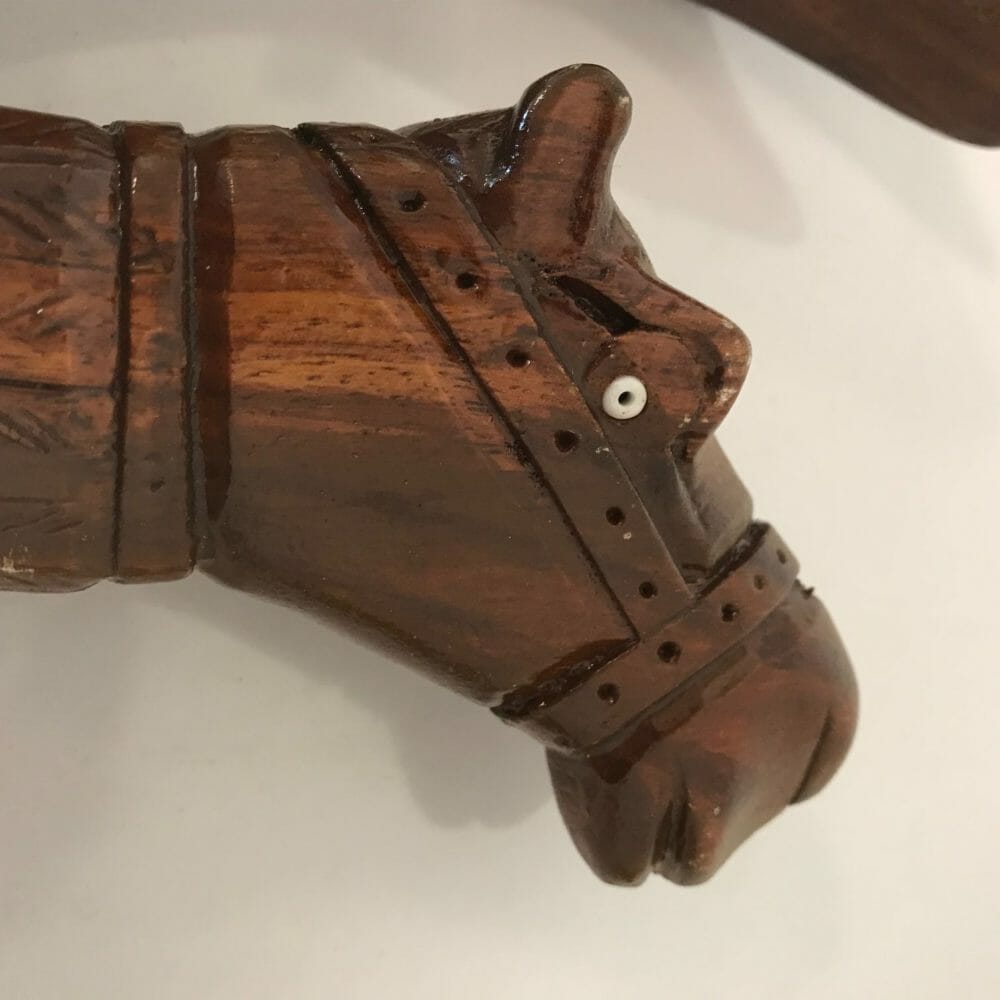 Figurine in legno, cammelli, artigianato anni 80 - immagine 10