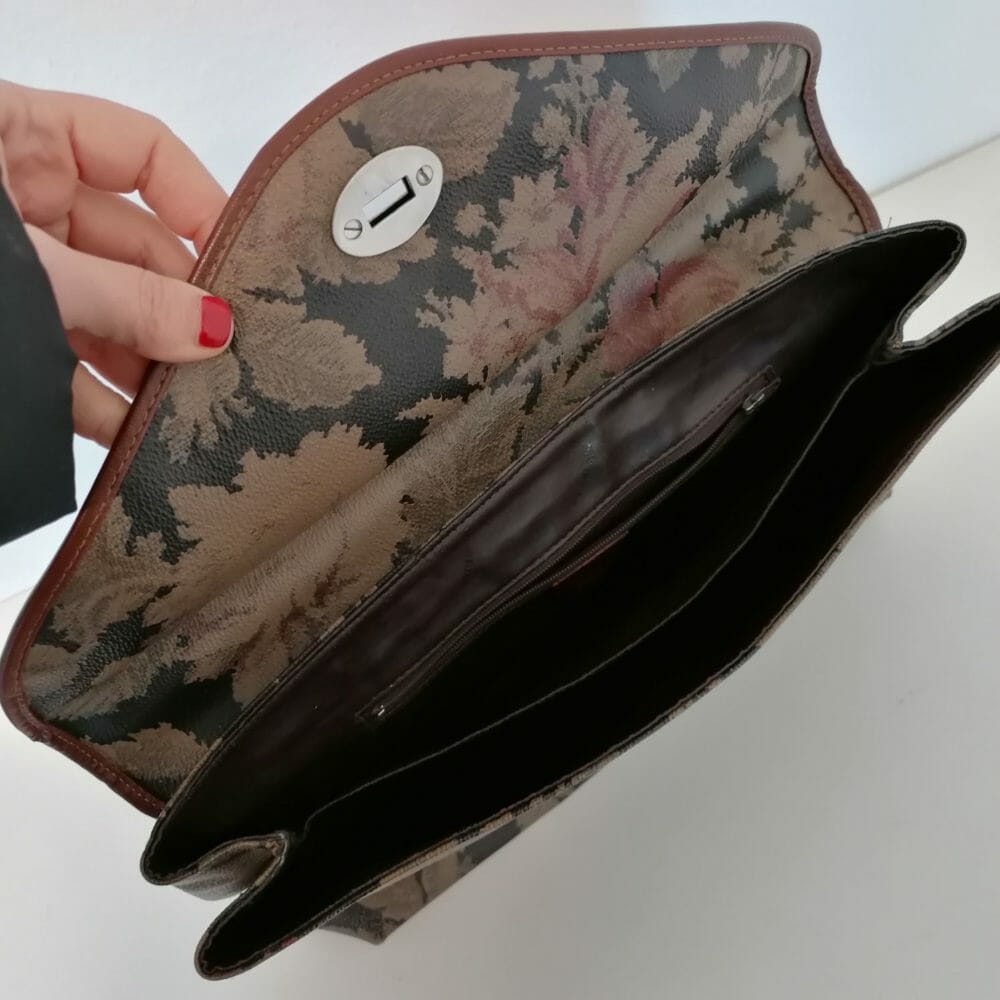I Santi, borsa in pelle stampata - immagine 5
