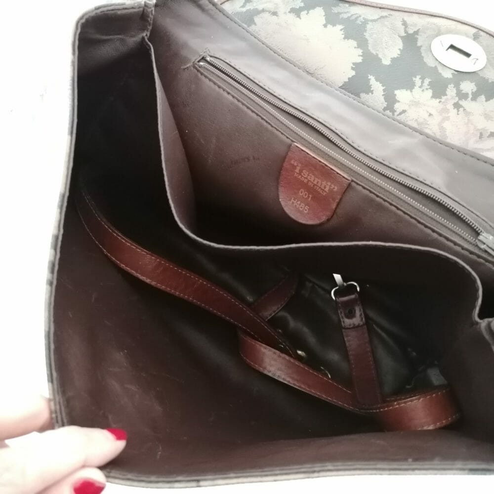 I Santi, borsa in pelle stampata - immagine 8