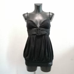 top guess scollato nero