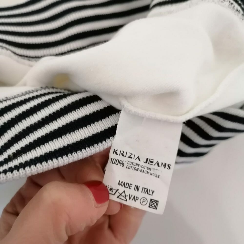 Krizia Jeans Felpa bianca - immagine 6