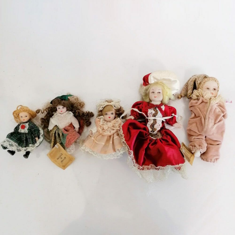 bambole porcellana biscuit fatte a mano