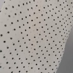 abito vintage handmade a pois trasparente