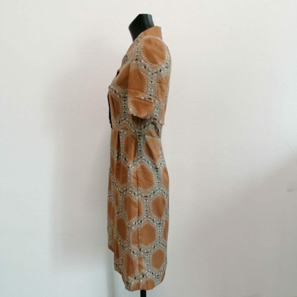 Vestito marrone handmade retro - immagine 7
