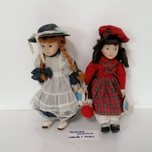 promenade collection bambole di porcellana da collezione