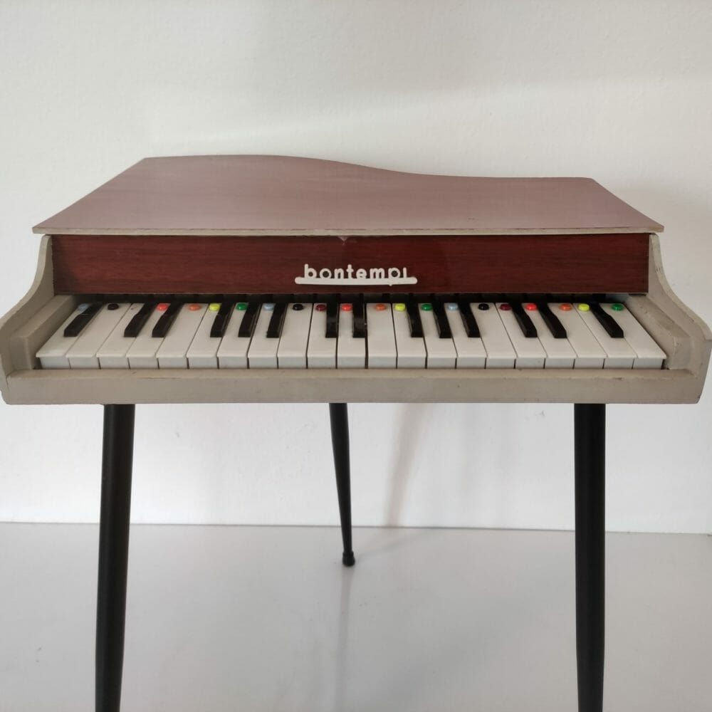 Bontempi pianoforte giocattolo anni 60 - immagine 5