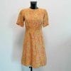 abito vintage anni 70 arancione