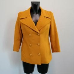 blazer vintage anni 00 da donna giallo