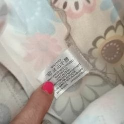 gonna anni 70 a fiori colorati