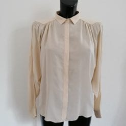 camicia vintage in seta pura