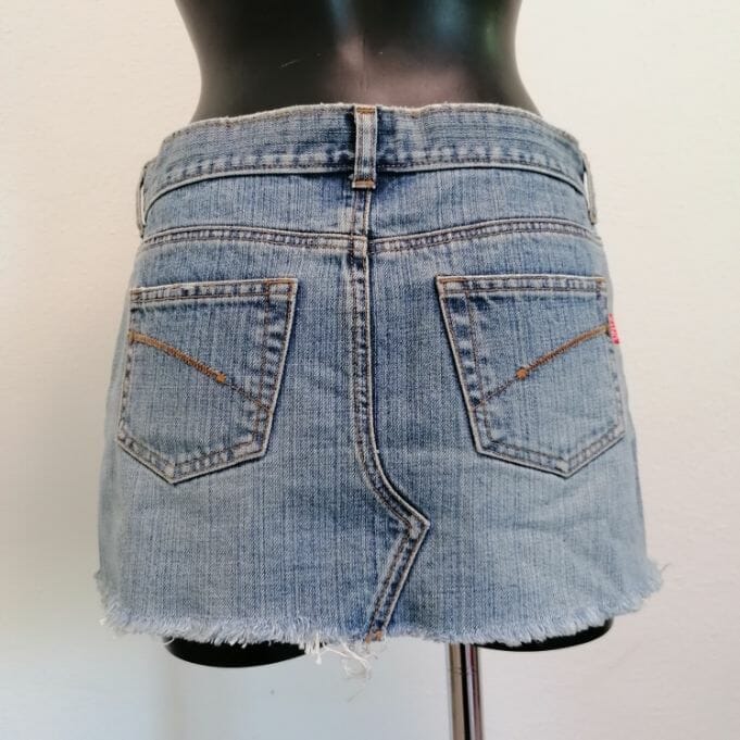 Onyx minigonna di jeans anni 90 - immagine 2