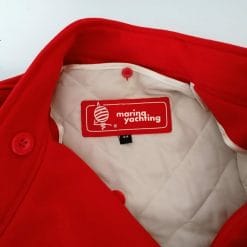 Marina Yachting cappotto corto doppiopetto rosso