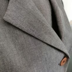 Completo vintage di ottima fattura composto da abito tubino smanicato e giacca lunga