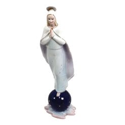 Madonna a figura intera di Ronzan 40cm circa