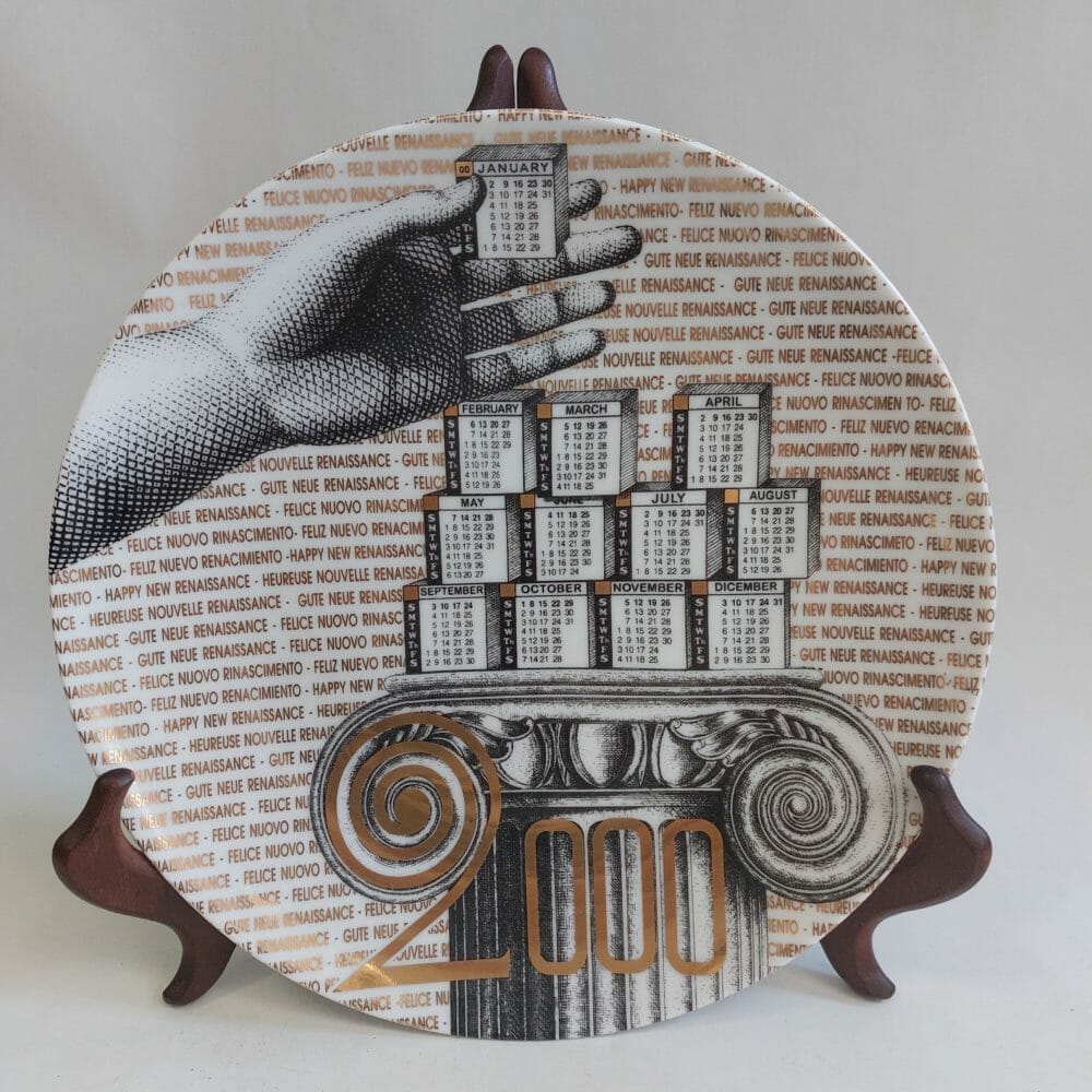 Piatto calendario Fornasetti 2000 - immagine 3