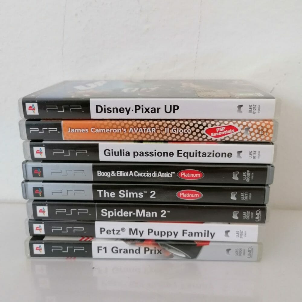 Selezione Accessori Originali Sony Per PSP: Alimentatore, Custodia, Fotocamera, Usati
