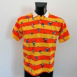 mordillo maglietta anni 90 a righe