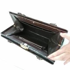 borsa vintage in coccodrillo