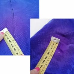 abito vintage handmade in seta viola