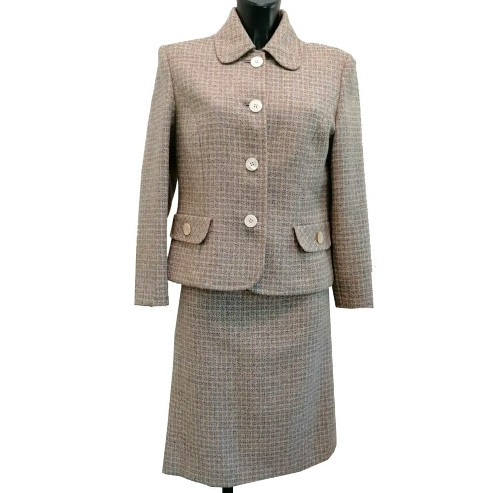 tailleur anni 60 in lana