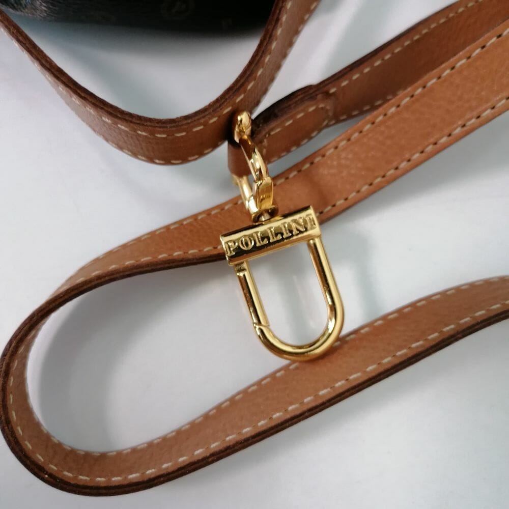 Pollini anni 80-90 borsa in pelle - immagine 5