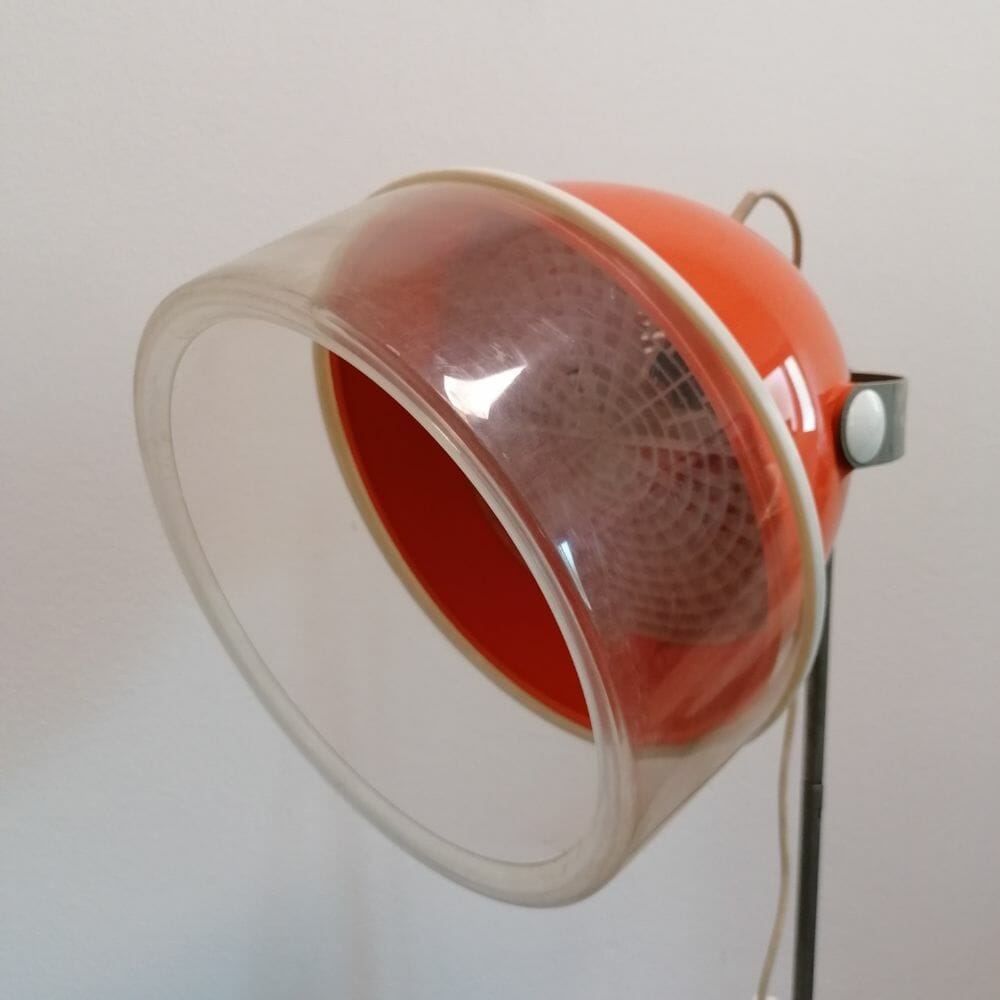 Casco asciugacapelli Rowenta anni 70 arancione - immagine 2