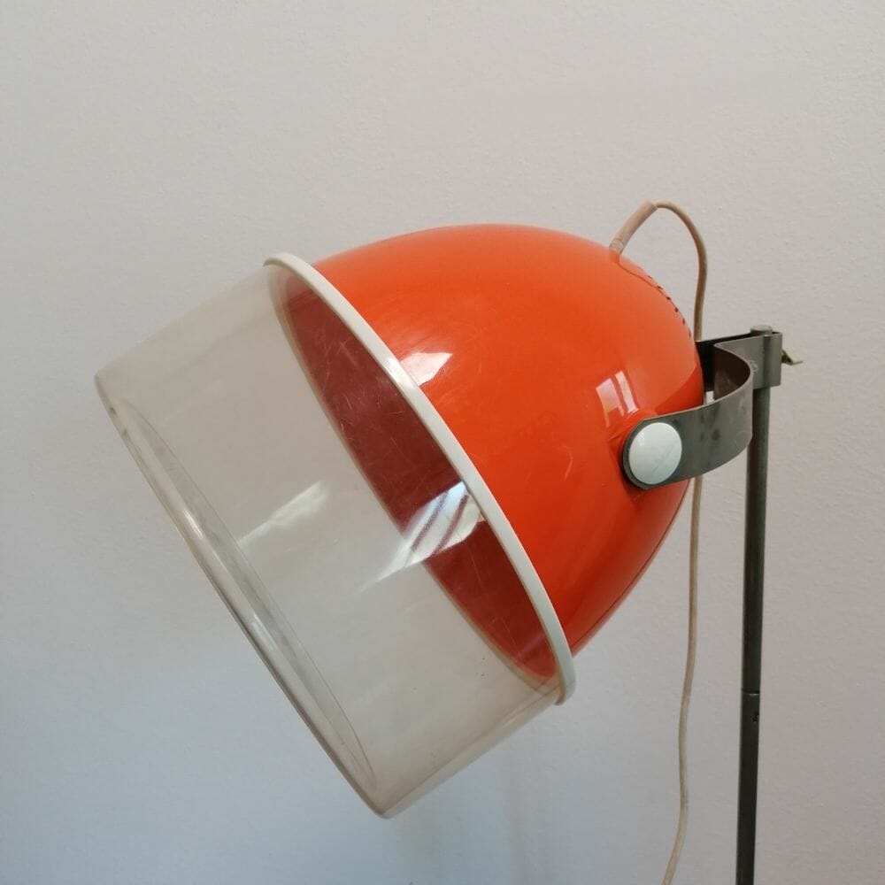 Casco asciugacapelli Rowenta anni 70 arancione - immagine 8