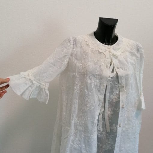 lingerie anni 60 camicia da notte e vestaglia