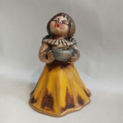 Thun - angelo giallo portacandela