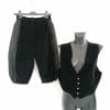 completo vintage gilet e ciniglia