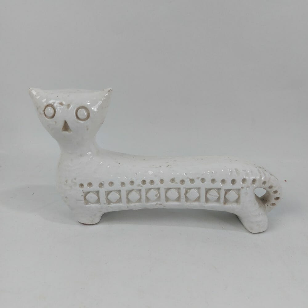 Gatto ceramica "Bitossi"