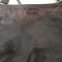 gucci borsa in pelle vintage tracolla