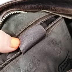 gucci borsa in pelle vintage tracolla