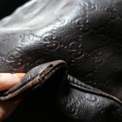 gucci borsa in pelle vintage tracolla