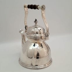Teiera vintage argento 800 Greggio argenterie