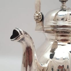 Teiera vintage argento 800 Greggio argenterie