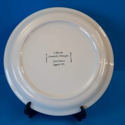 piatto natale alemagna 1985 serie natura