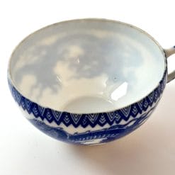 servizio da te porcellana giaponese drago blu