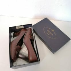 prada vintage scarpe anni 90 tacco