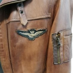 aeronautica militare Cristiano Thiene giubbotto pelle vintage